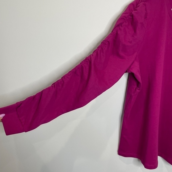Vero Moda Fuchsia Long Sleeve Top - Picture 4 of 6